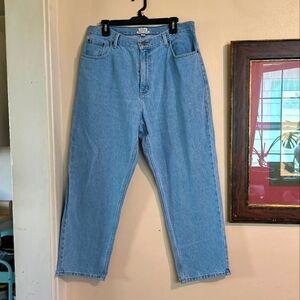 L.L. Bean Original Fit Straight Leg High Rise Jeans